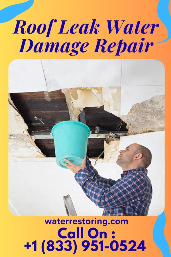 Roof Leak Water Damage Repair in Zurich, KS